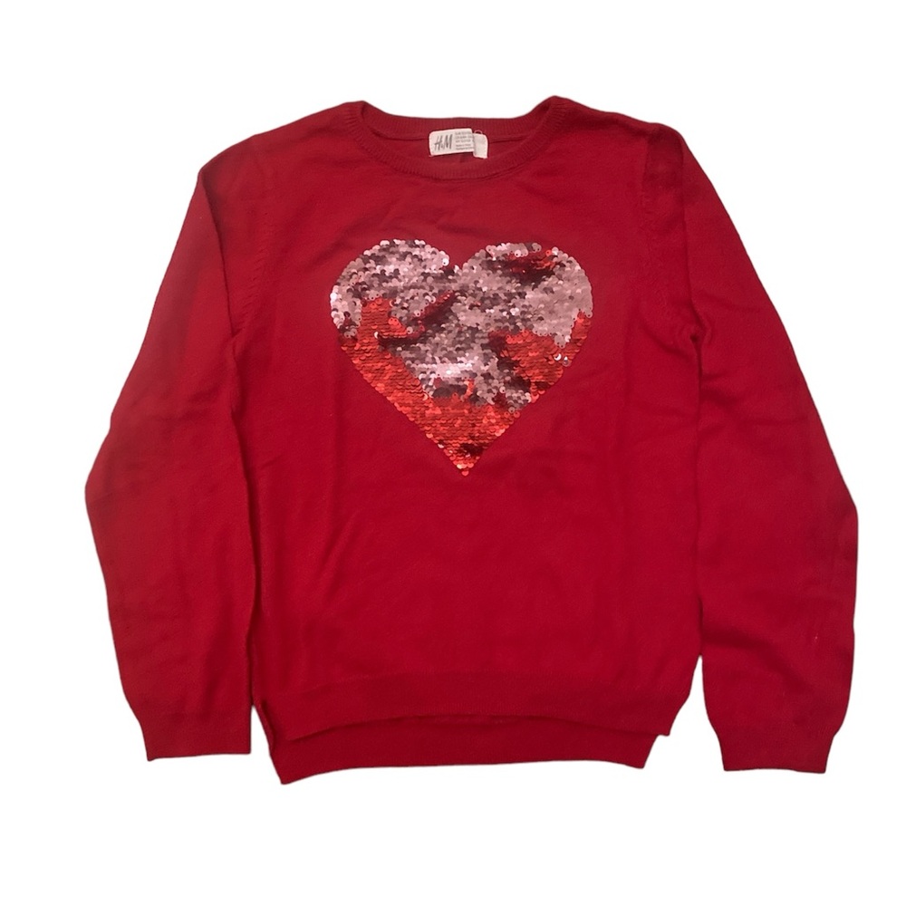 H&M girls Sequined jumper